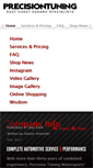 Mobile Screenshot of precisiontuning.com